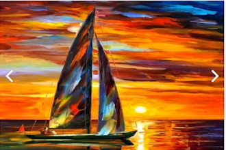 Sailboat Sailing into the Sunset (Virtual)